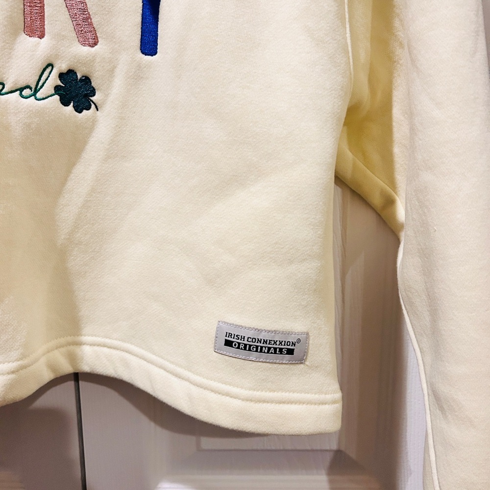 🍀 Irish Connexxion “Lucky Ireland” Cropped Hoodie – Size S/10 (NWT) - Picture 6 of 8